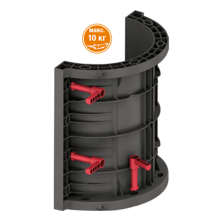 Багаторазова пустотіла пластикова панель для опалубних систем